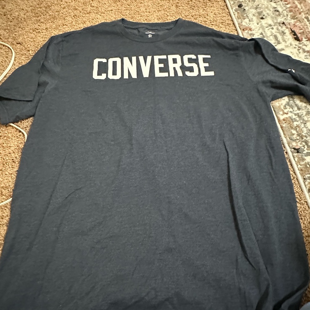 Converse Men's Dark Blue Short Sleeve Tee